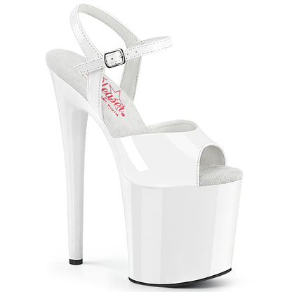 Pleaser  Sandali NAUGHTY-809 WHT Pat / Wht