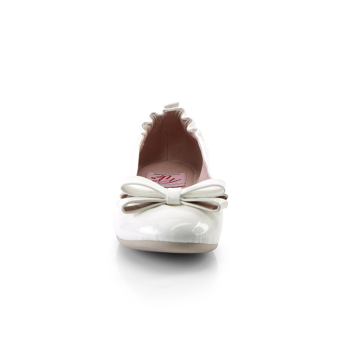 Pin Up Couture Pompe da donna OLIVE-03 Wht Pat.