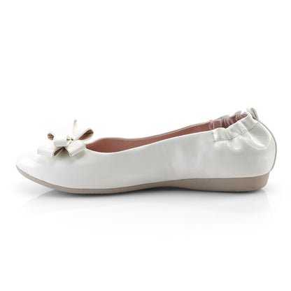 Pin Up Couture Pompe da donna OLIVE-03 Wht Pat.