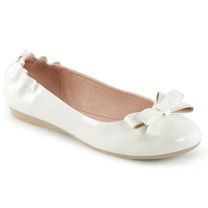 Pin Up Couture Pompe da donna OLIVE-03 Wht Pat.