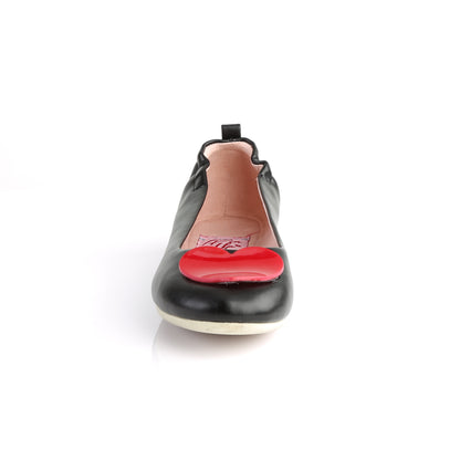 Pin Up Couture Pompe da donna OLIVE-05 Blk in ecopelle