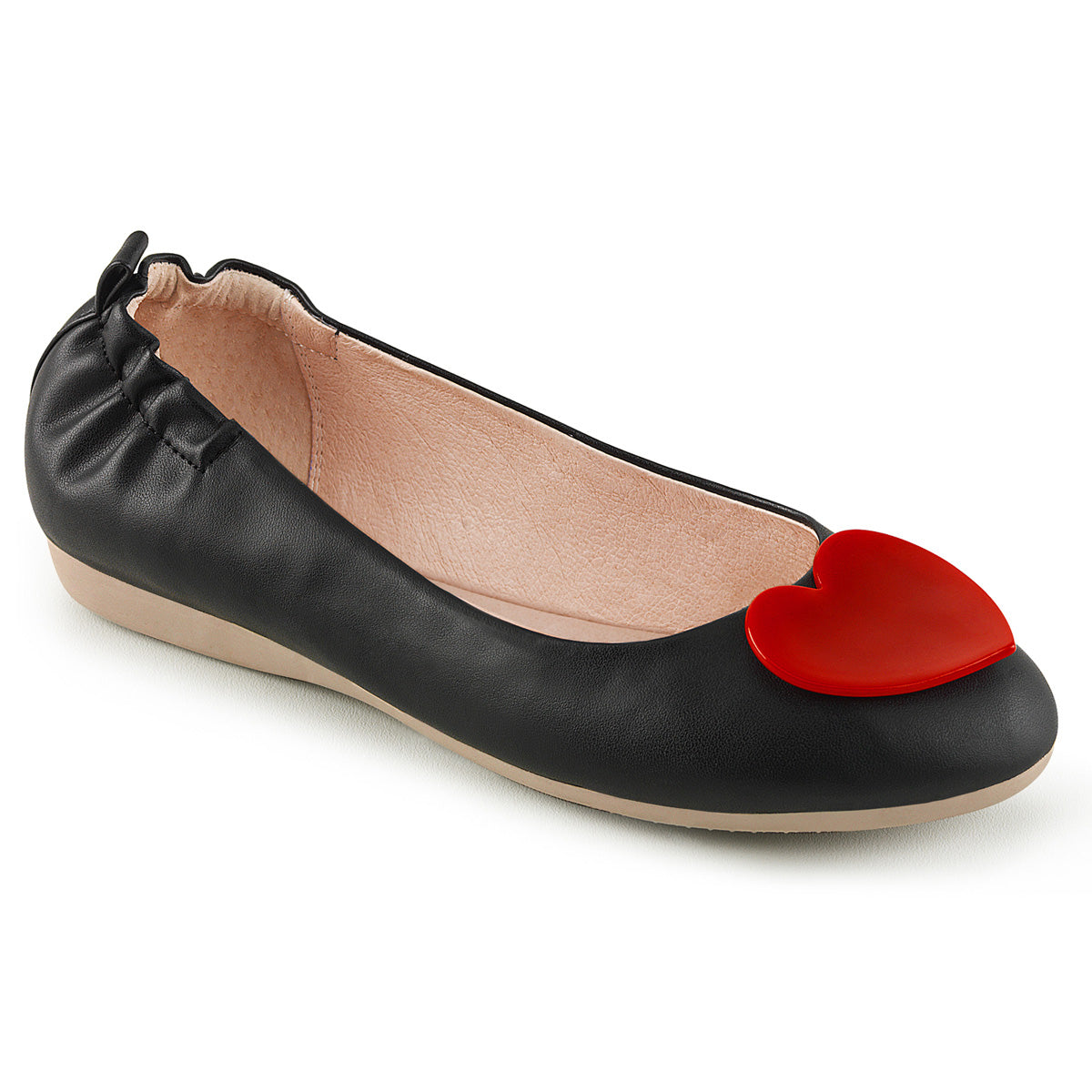 Pin Up Couture Pompe da donna OLIVE-05 Blk in ecopelle