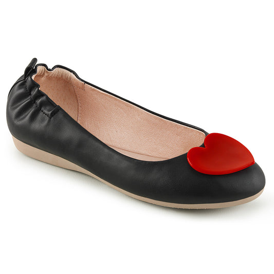 Pin Up Couture Pompe da donna OLIVE-05 Blk in ecopelle