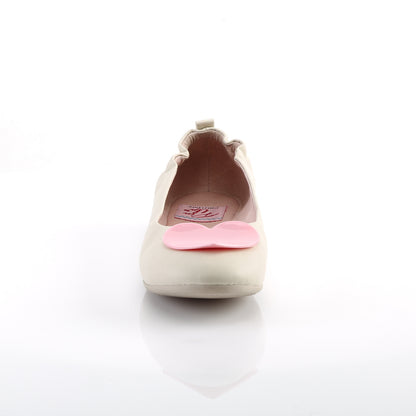 Pin Up Couture Pompe da donna OLIVE-05 Crema in ecopelle