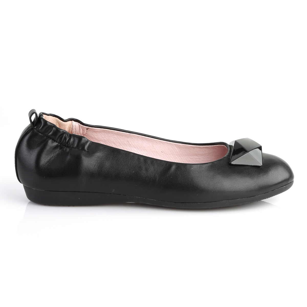 Pin Up Couture Pompe da donna OLIVE-08 Blk in ecopelle