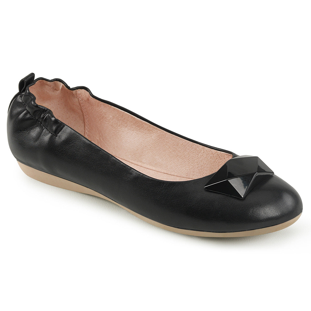 Pin Up Couture Pompe da donna OLIVE-08 Blk in ecopelle