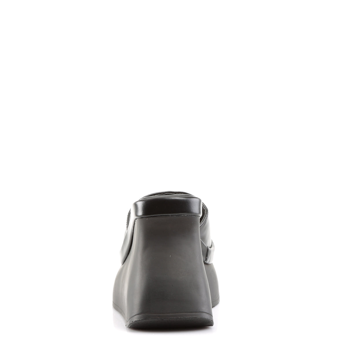 DemoniaCult Sandali femminili PACE-01 pelle vegana BLK