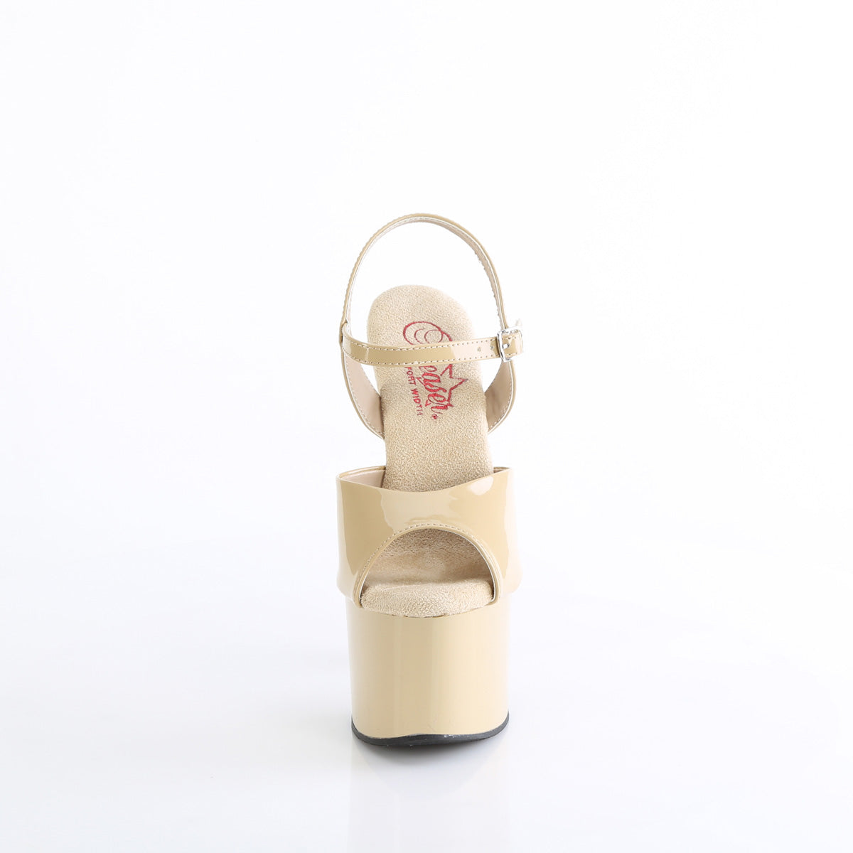 Pleaser   PASSION-709 Cream Pat/Cream