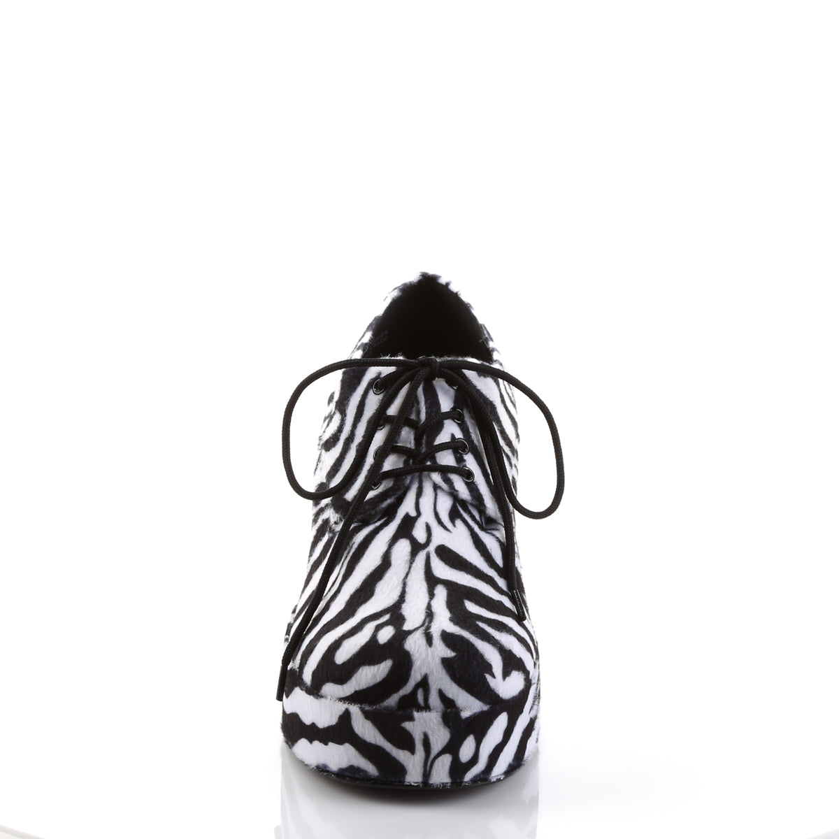 Funtasma Scarpa bassa da uomo PIMP-02 Pelliccia Zebra.