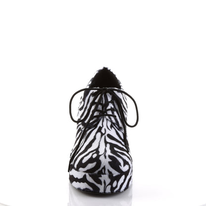 Funtasma Scarpa bassa da uomo PIMP-02 Pelliccia Zebra.