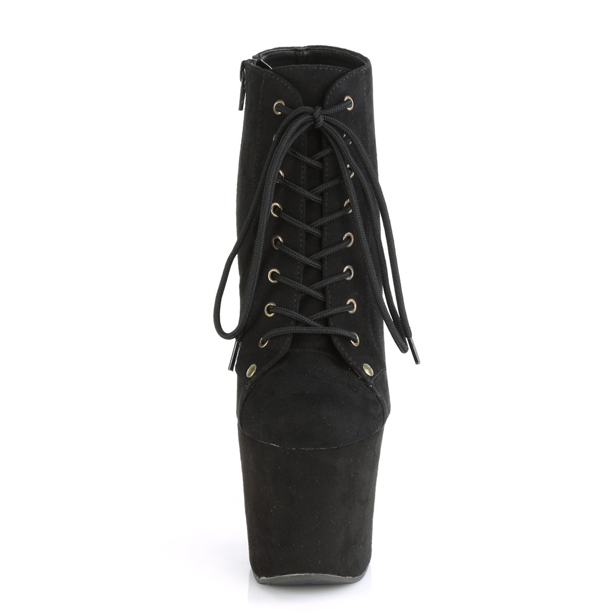 Pleaser Stivaletti da donna RADIANT-1005 BLK FAUX Suede / Blk Faux Suede Suede