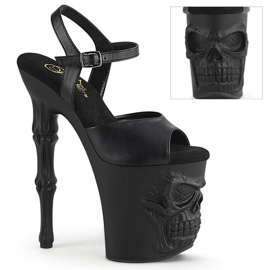 Pleaser  Sandali RAPTURE-809 BLK in ecopelle / BLK opaco