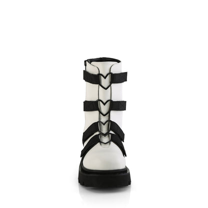DemoniaCult   RENEGADE-50 Wht vegan in pelle-nylon