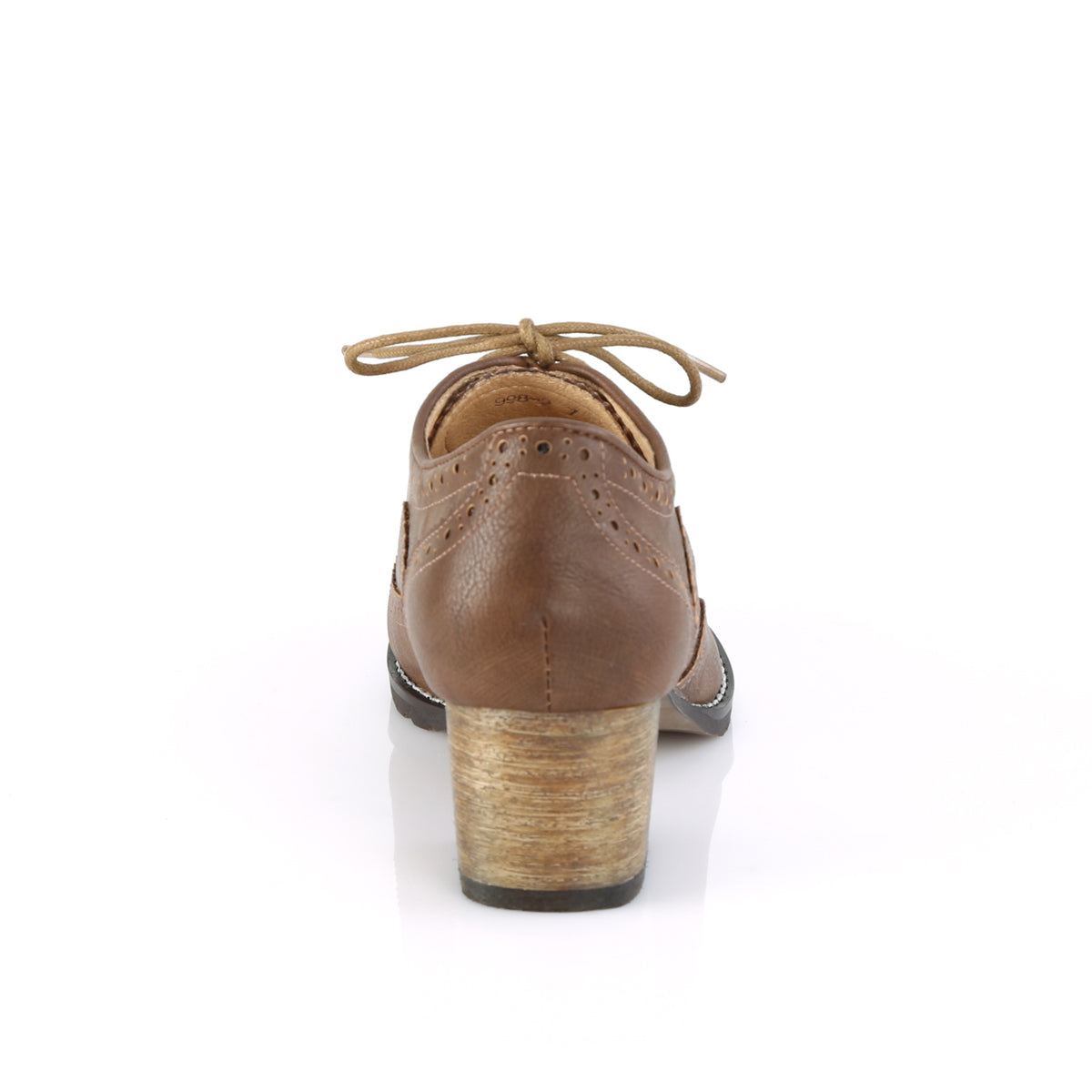 Pin Up Couture Pompe da donna RUSSELL-34 in ecopelle marrone