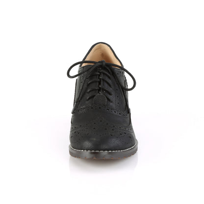 Pin Up Couture Pompe da donna RUSSELL-34 in ecopelle nera