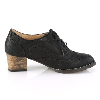 Pin Up Couture Pompe da donna RUSSELL-34 in ecopelle nera