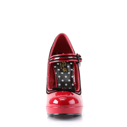 Pin Up Couture Womens Pumps SECRET-15 Red Pat