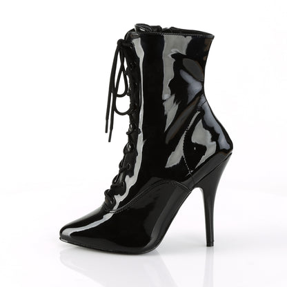 Pleaser Womens Ankle Boots SEDUCE-1020 Blk Pat
