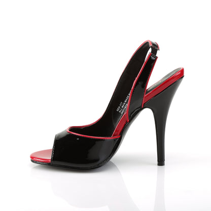 Pleaser Pompe da donna SEDUCE-117 BLK-RED PAT