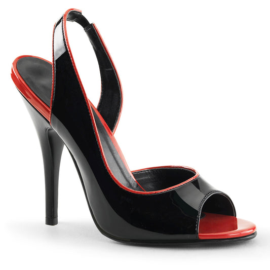 Pleaser Pompe da donna SEDUCE-117 BLK-RED PAT