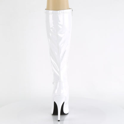 Pleaser Stivali da donna SEDUCE-2000 Wht Str Pat