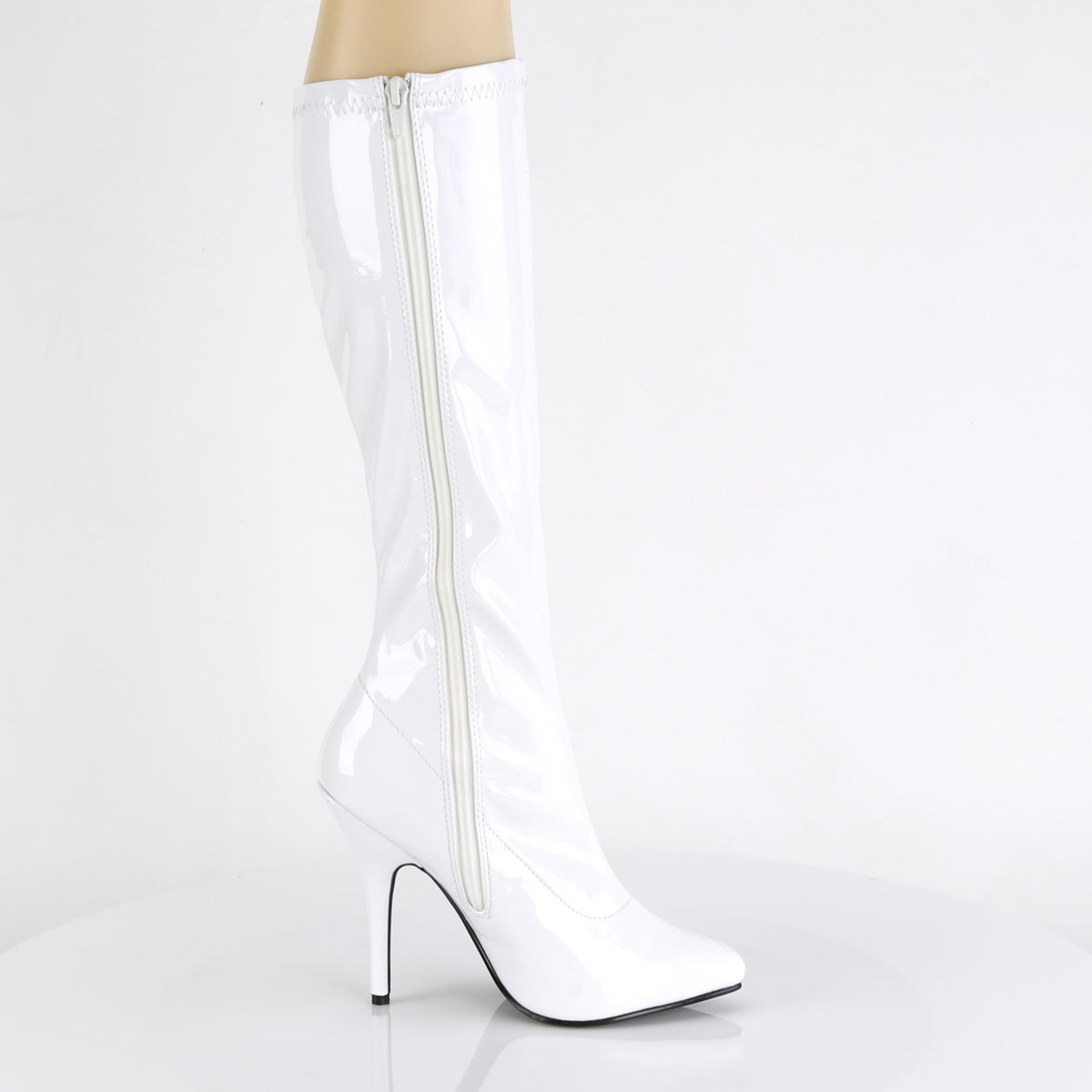 Pleaser Stivali da donna SEDUCE-2000 Wht Str Pat