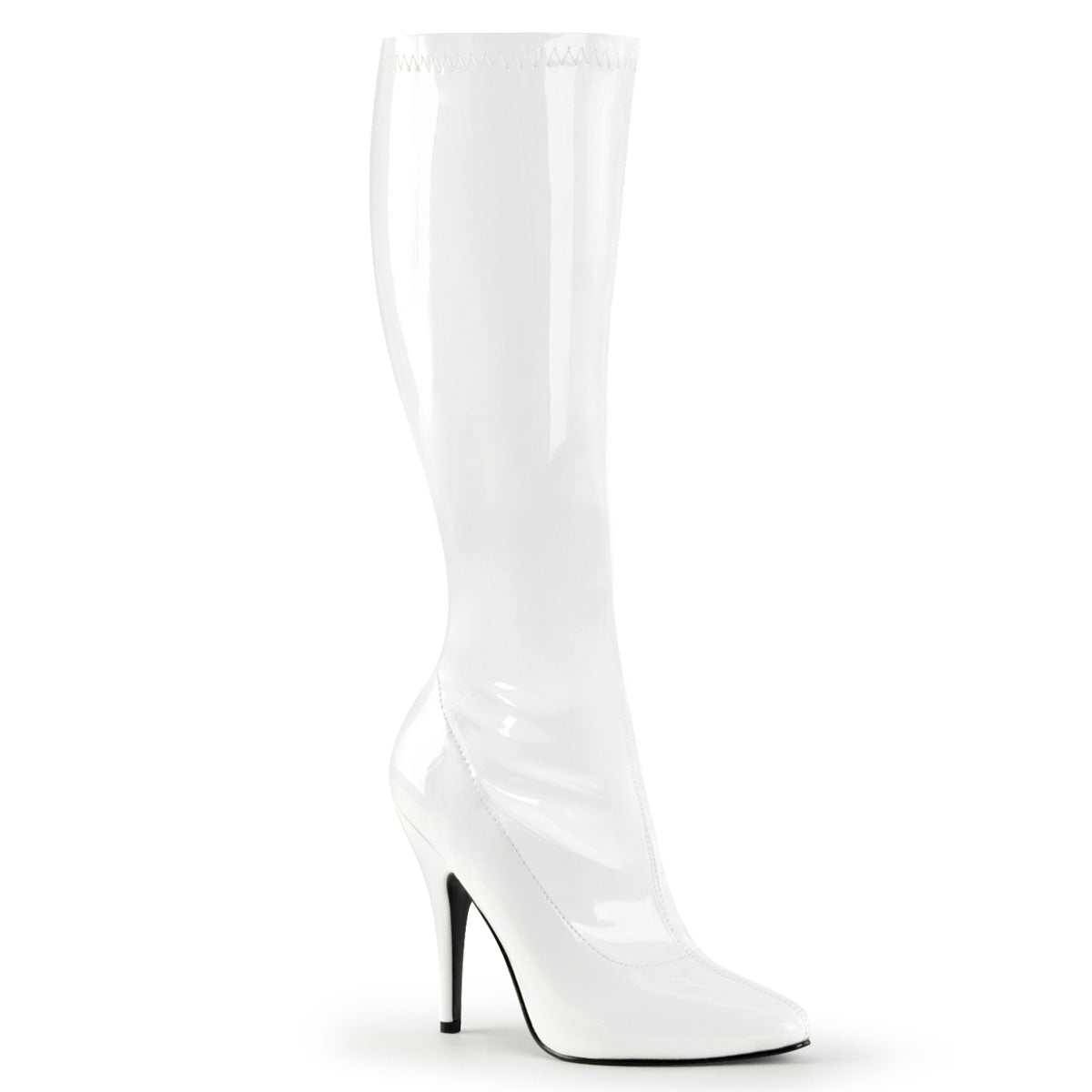 Pleaser Stivali da donna SEDUCE-2000 Wht Str Pat