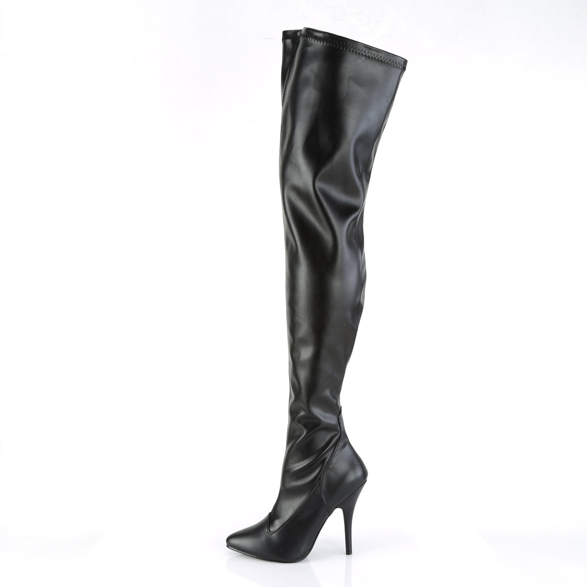 Pleaser Stivali da donna SEDUCE-3000 BLK STR Ecopelle