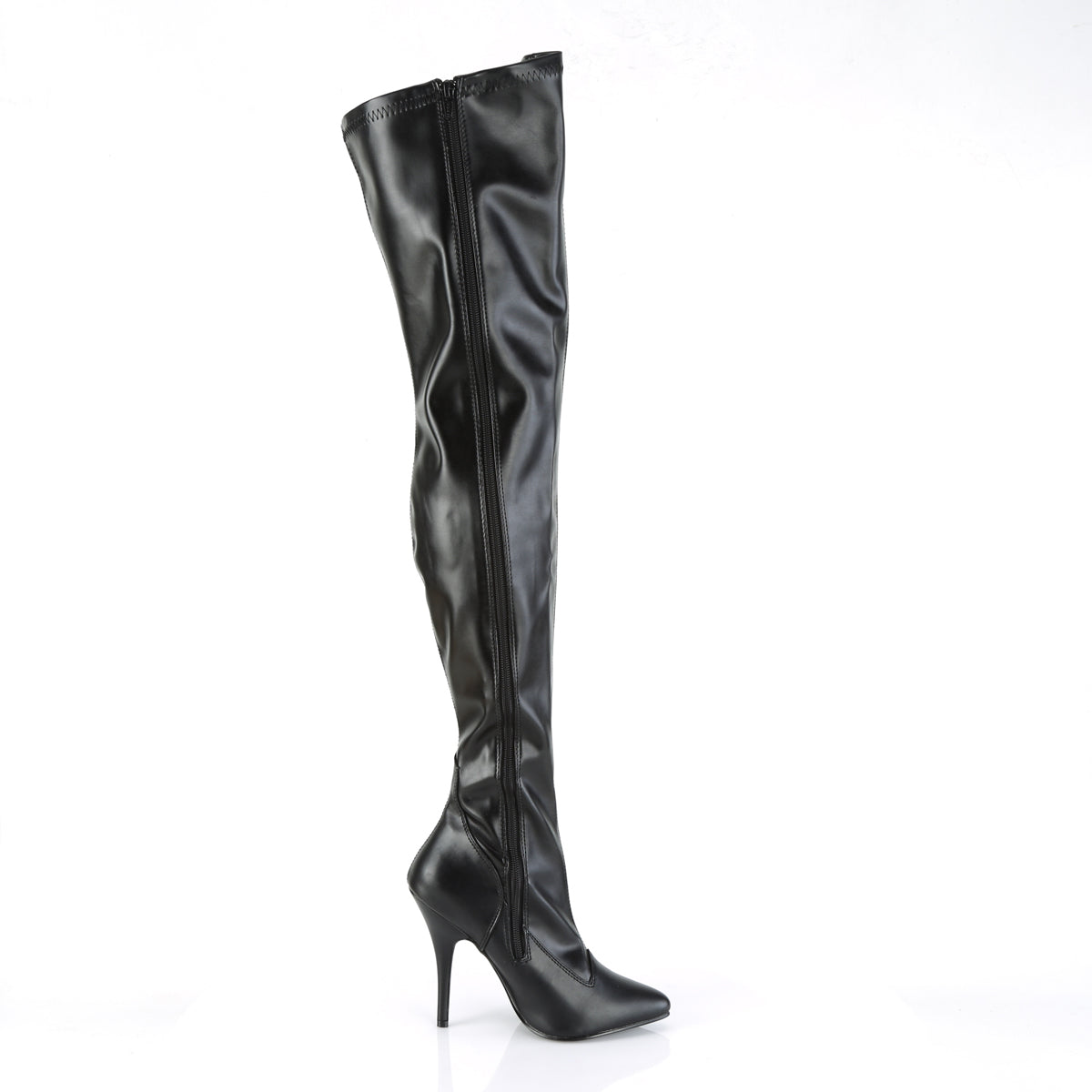 Pleaser Stivali da donna SEDUCE-3000 BLK STR Ecopelle