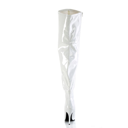 Pleaser   SEDUCE-3000WC WHT STR PAT