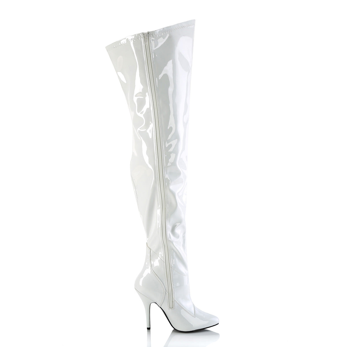 Pleaser   SEDUCE-3000WC WHT STR PAT