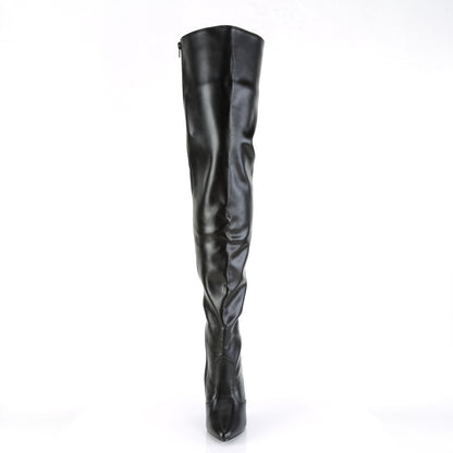 Pleaser Stivali da donna SEDUCE-3010 Blk in ecopelle