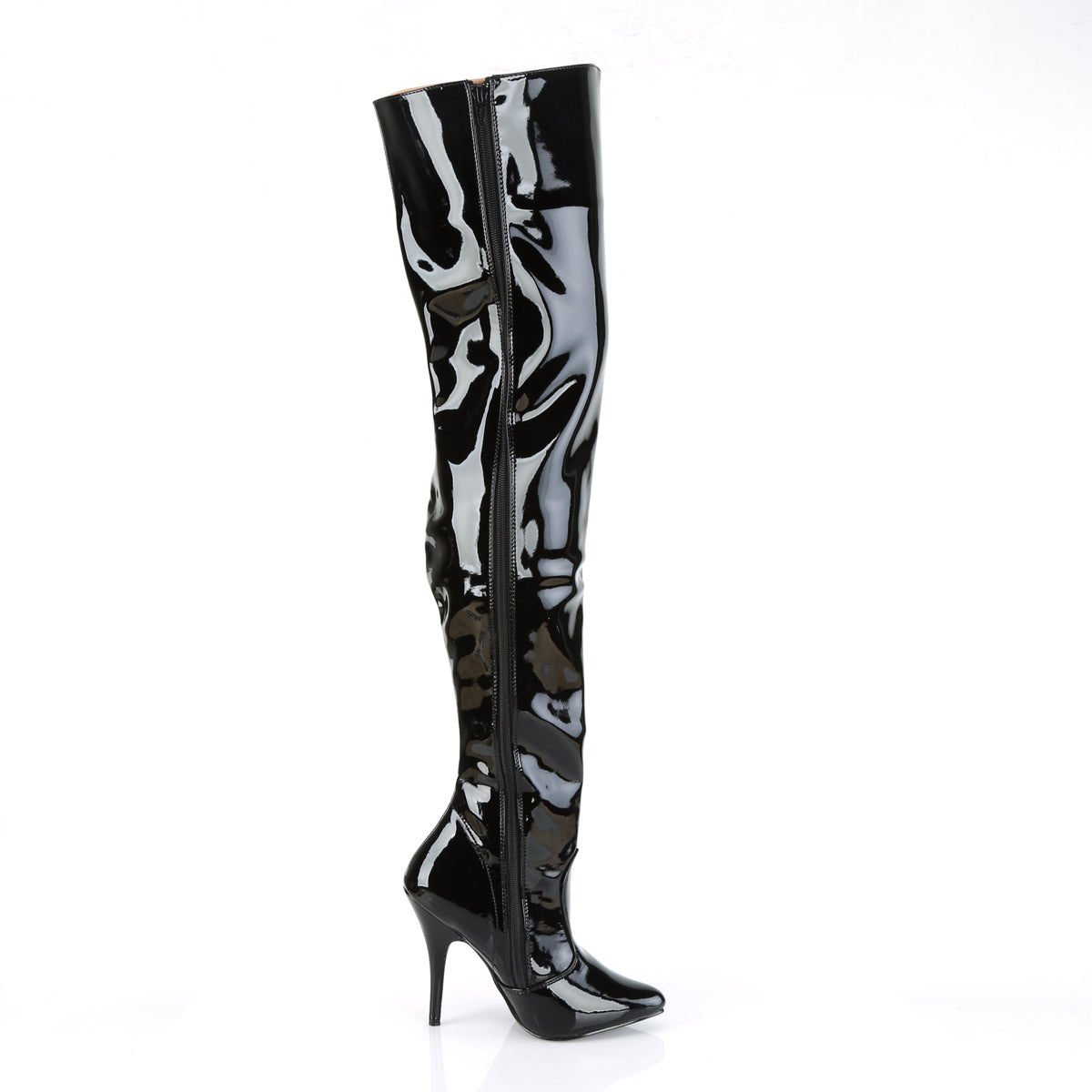 Pleaser Stivali da donna SEDUCE-3010 Blk Pat.