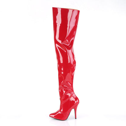 Pleaser Stivali da donna SEDUCE-3010 Pat rossa