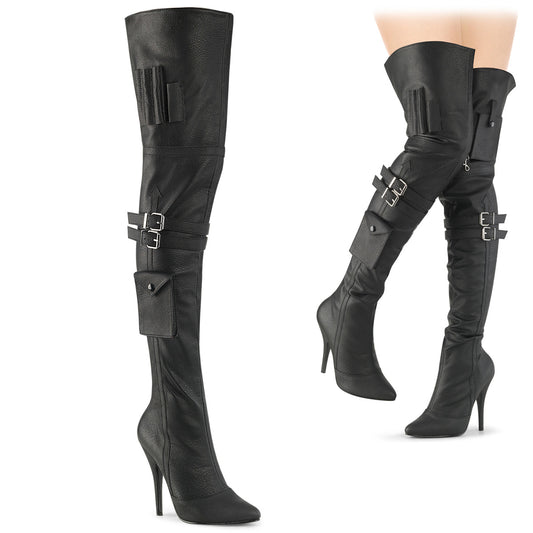 Pleaser  Stivali SEDUCE-3019 pelle finta blk