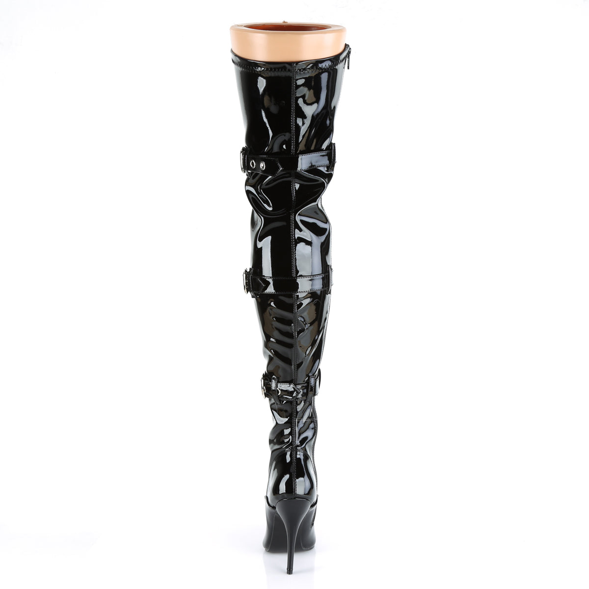 Pleaser Stivali da donna SEDUCE-3028 Blk Str Pat