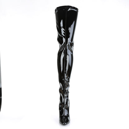 Pleaser Stivali da donna SEDUCE-3063 Blk Str Pat
