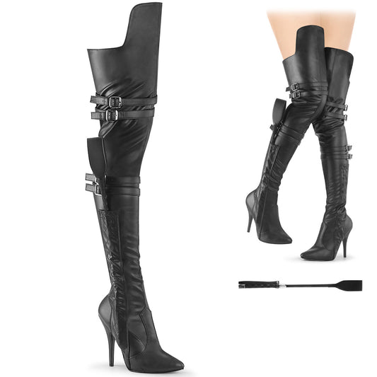 Pleaser  Stivali SEDUCE-3080 blk str. Ecopelle