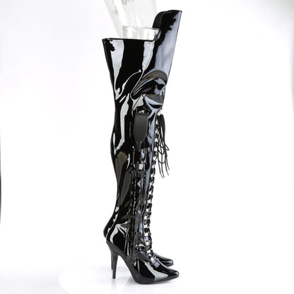 Pleaser  Boots SEDUCE-3082 Blk Str. Pat