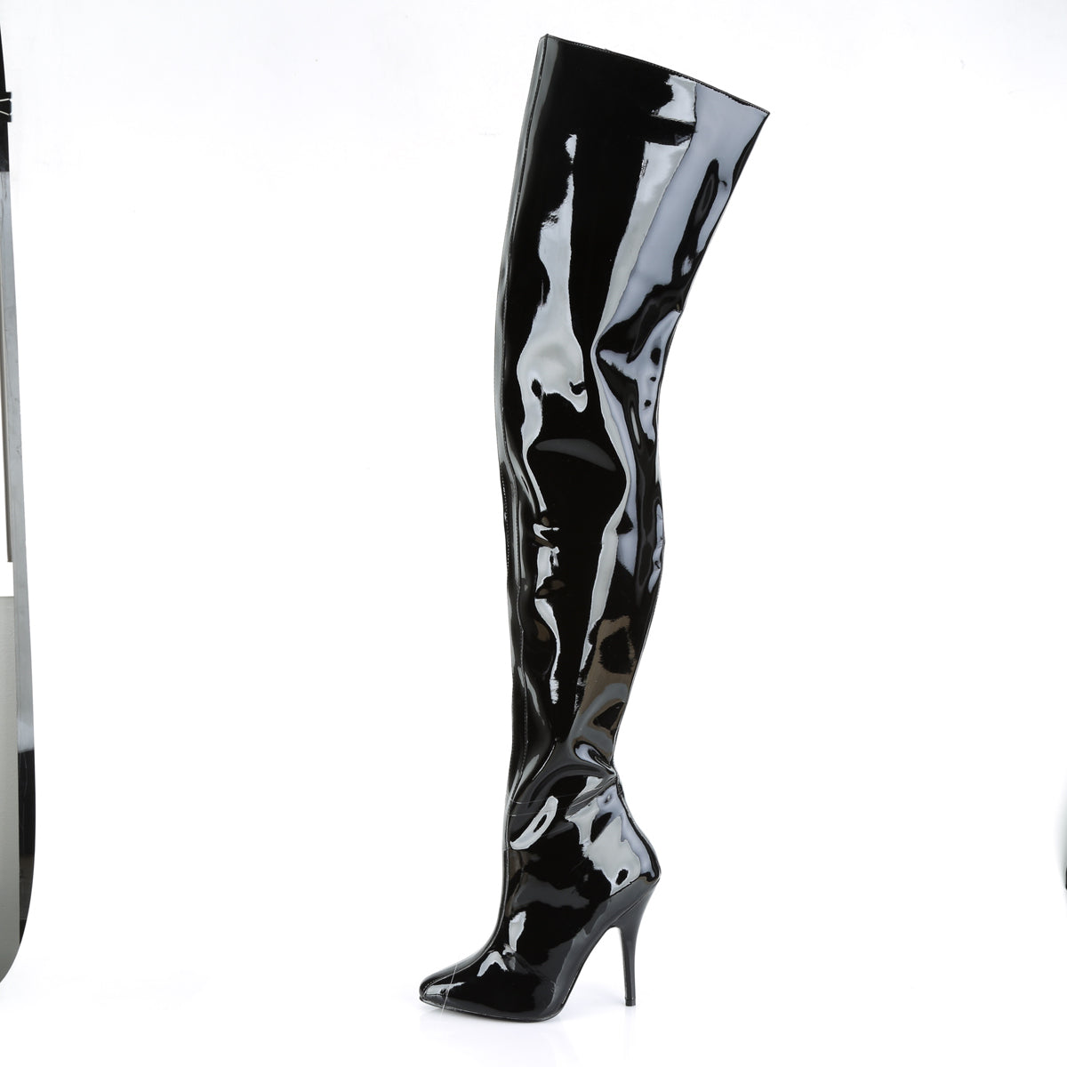 Pleaser Stivali da donna SEDUCE-4010 BLK PAT.