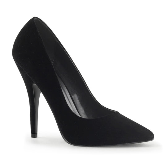 Pleaser Pompe da donna SEDUCE-420 Blk Velvet.