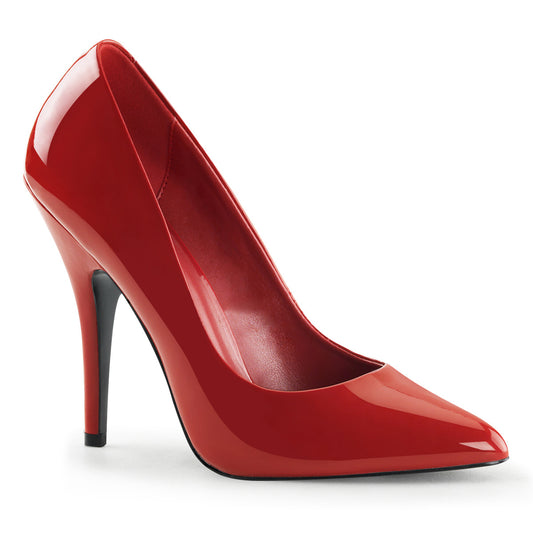 Pleaser Pompe da donna SEDUCE-420 Pat rossa