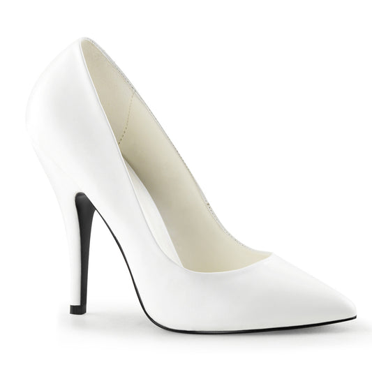 Pleaser Pompe da donna SEDUCE-420 WHT in ecopelle