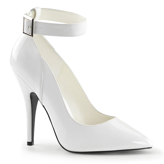 Pleaser Pompe da donna SEDUCE-431 Wht Pat.
