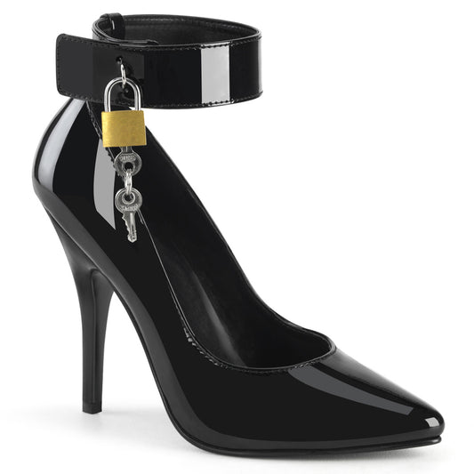 Pleaser  Pompe SEDUCE-432 blk pat