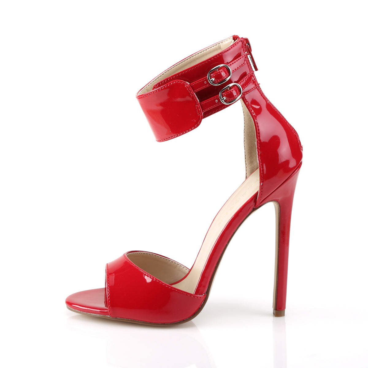 Pleaser Pompe da donna SEXY-19 Pat rossa