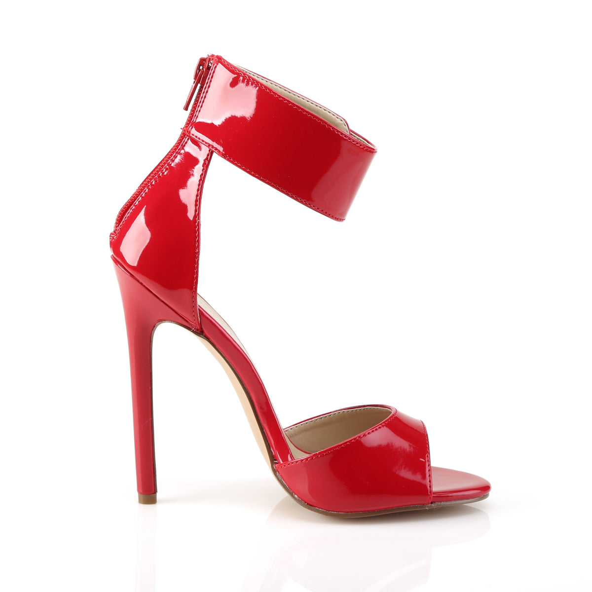 Pleaser Pompe da donna SEXY-19 Pat rossa