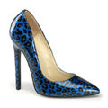 Pleaser Pompe da donna SEXY-20 Pat perlato blu