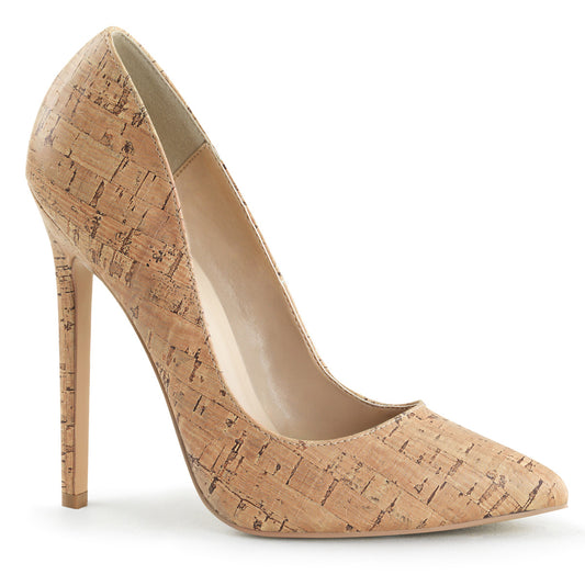 Pleaser Pompe da donna SEXY-20 in ecopelle in sughero