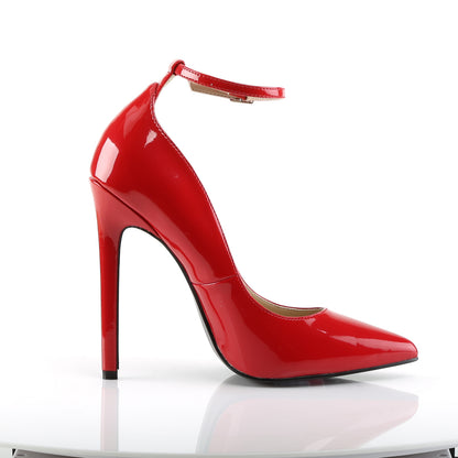 Pleaser Pompe da donna SEXY-23 Pat rossa
